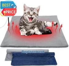 Pet Heating Pad for Cat Dog Outdoor, Indoor Warming Heated Cat Dog Bed, Waterpro