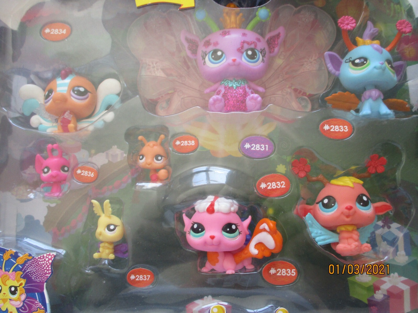 PetShop Blister Majestic Masquerade Fairy de 8 figurines numéros 2831 à 2838 pour collection