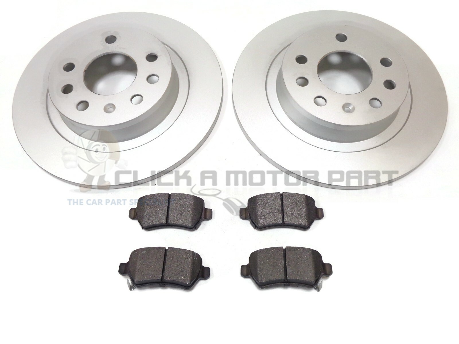 VAUXHALL ZAFIRA 2.0 VXR 20052011 REAR 2 BRAKE DISCS AND PADS SET NEW