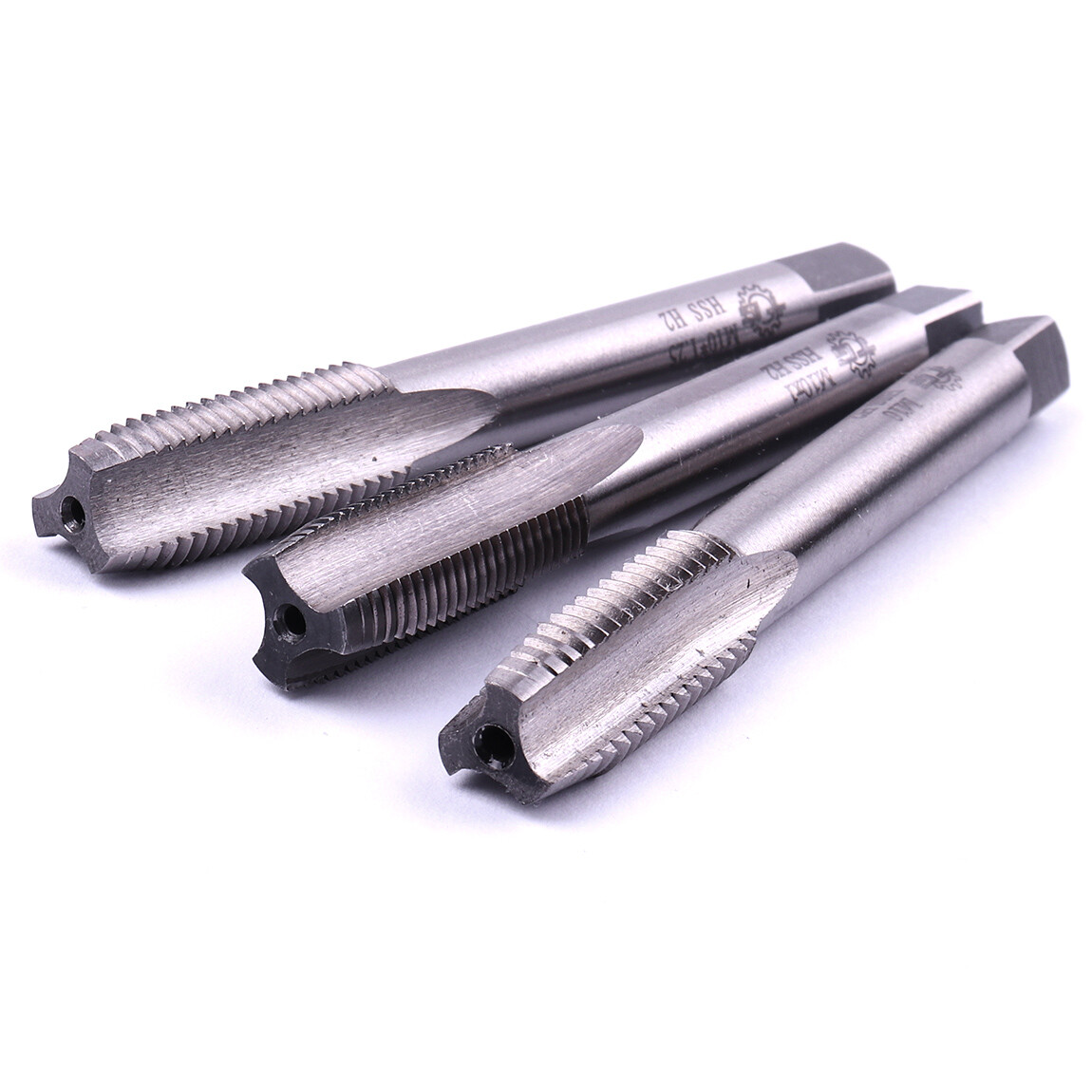 Uxcell M10 X 1.25 Hand Tap Set – 2-Piece Taper & Plug Thread Taps, HSS Right-Hand Threading Kit