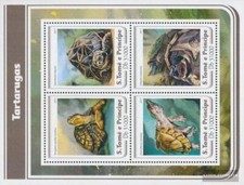 Sao Tome e Principe 7048-7051 Feuille miniature neuf avec gomme originale 2017 t