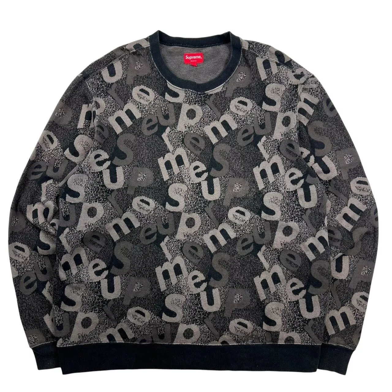 Sweat col rond Supreme Scatter Text   Large