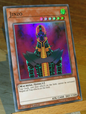 Yu-Gi-Oh! Jinzo  - 1. Auflage - Super Rare - boosterfrisch - englisch