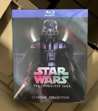Star Wars The Skywalker Saga 12-Movie Collection Blu-ray Brand New Free Shipping