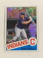 2020 Topps Update Bobby Bradley Rookie 1985 Mojo Refractor #CPC-40 Red Sox RC