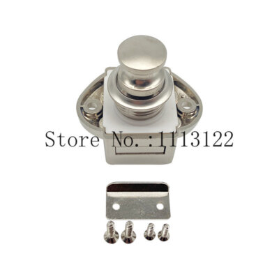 Diameter 20mm Camper Car Push Lock RV Caravan Boat Drawer Latch Button Locks