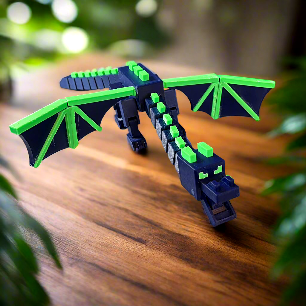 Statua Drago Minecraft Costruzione Paniate LEGO Minecraft Il Drago