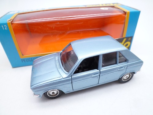 VINTAGE SOLIDO GAM 1 No.12 PEUGEOT 104 IN ORIGINAL BOX 1970s - Imagen 6 de 7