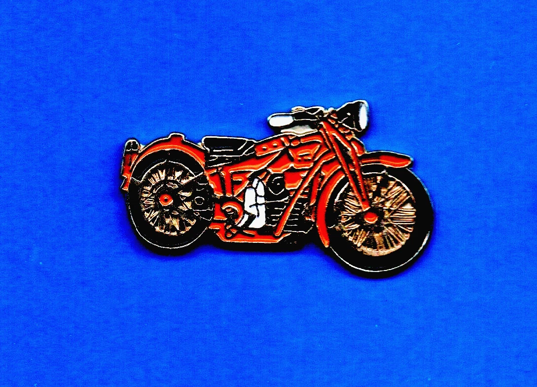 Broche épingle émaillée Moto Garelli - Ancien Stock Neuf, Vintage, Pour Collection Ou Customisation