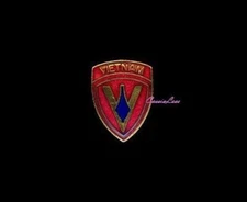 USMC VN 5th Marine Div. + a custom promo pin 