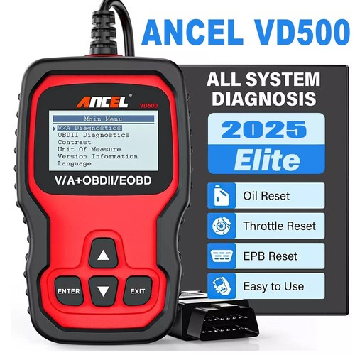 Automotive OBD2 Diagnostic Tool EPB Oil ABS DPF TPMS Reset Scan fit for Skoda
