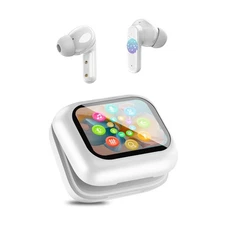 Auriculares Con Traducción De IA 144 Idioma Pantalla táctil LCD Estuche De Carga