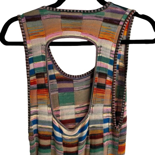 NWT Anthropologie Daily Practice Multi Color Block Sweater Dress Womens Large - Picture 5 of 9