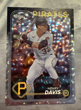 2024 Topps Series - Silver Crackle Foil #295 Henry Davis (RC) Pittsburgh Pirates