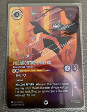 Lorcana Attack of the Vines enchanted Pocahontas and Meeko
