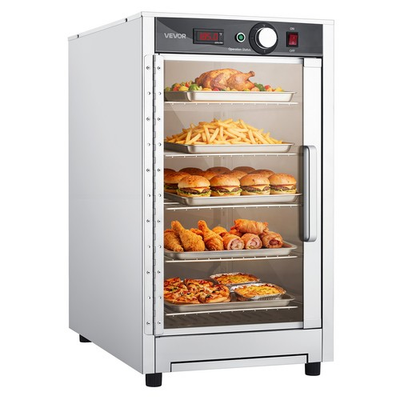 #ad VEVOR Electric Hot Box Food Warmer 5 Tier Food Warming Cabinet with Glass Door $331.29