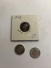 1948, 1957 And 1964 Dimes