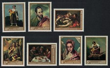 Hungary Paintings in National Gallery Budapest Def 1968 Def SG#2357-2363