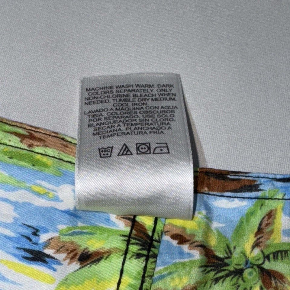 Pantalones Cortos de Natación Catalina Island Tropical Luau Board para Mujer XL DE COLECCIÓN Playa Foto 3 de 4