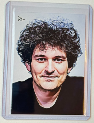 Sam Bankman-Fried Limited Edition Artist Signed  FTX Founder  Trading Card 2/10