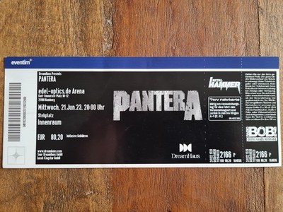 Pantera Ticket 21.06.2023 edel-optics.de Arena Hamburg