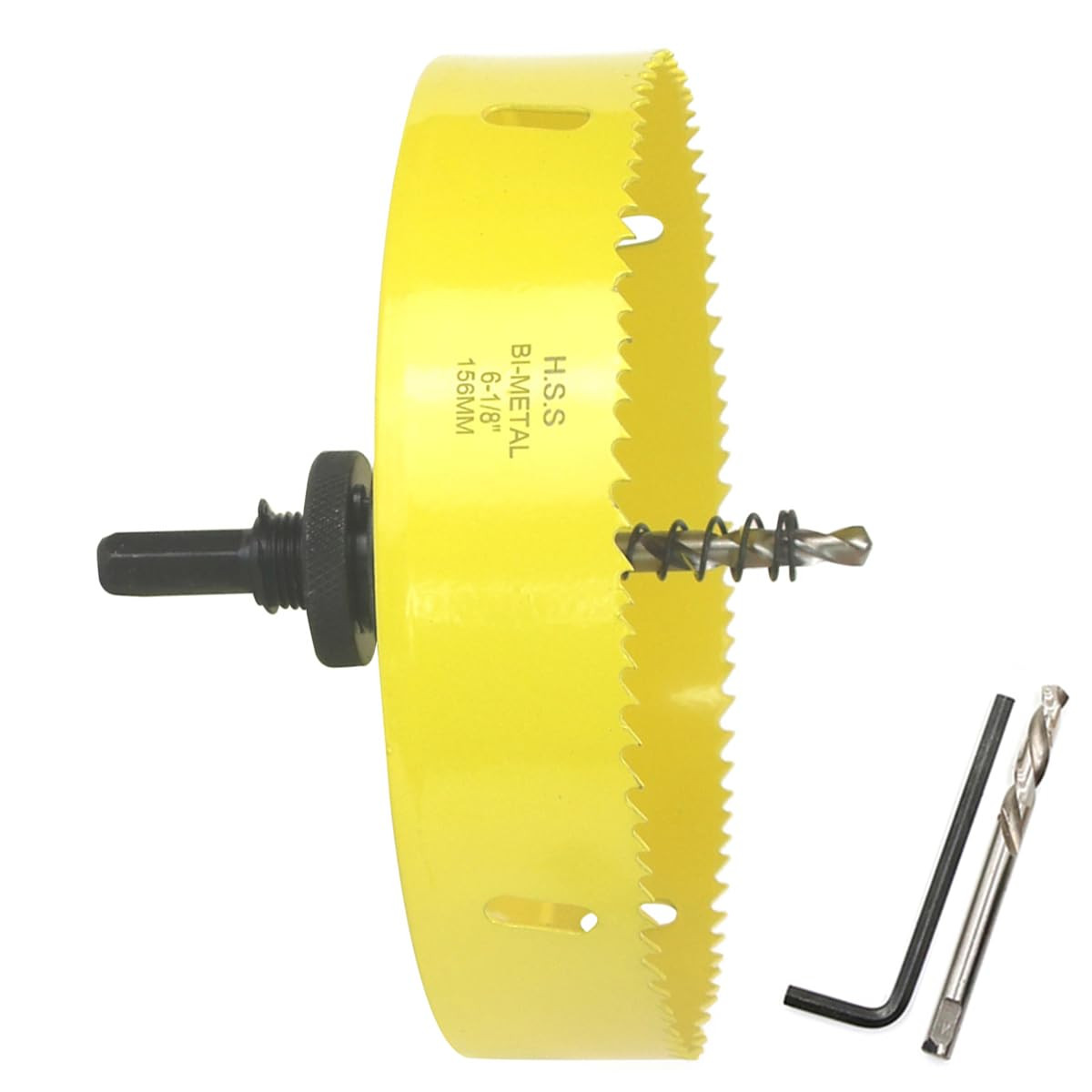 6-1/8 Inch Hole Saw for Wood,Soft Metal,Drywall,Plasterboard