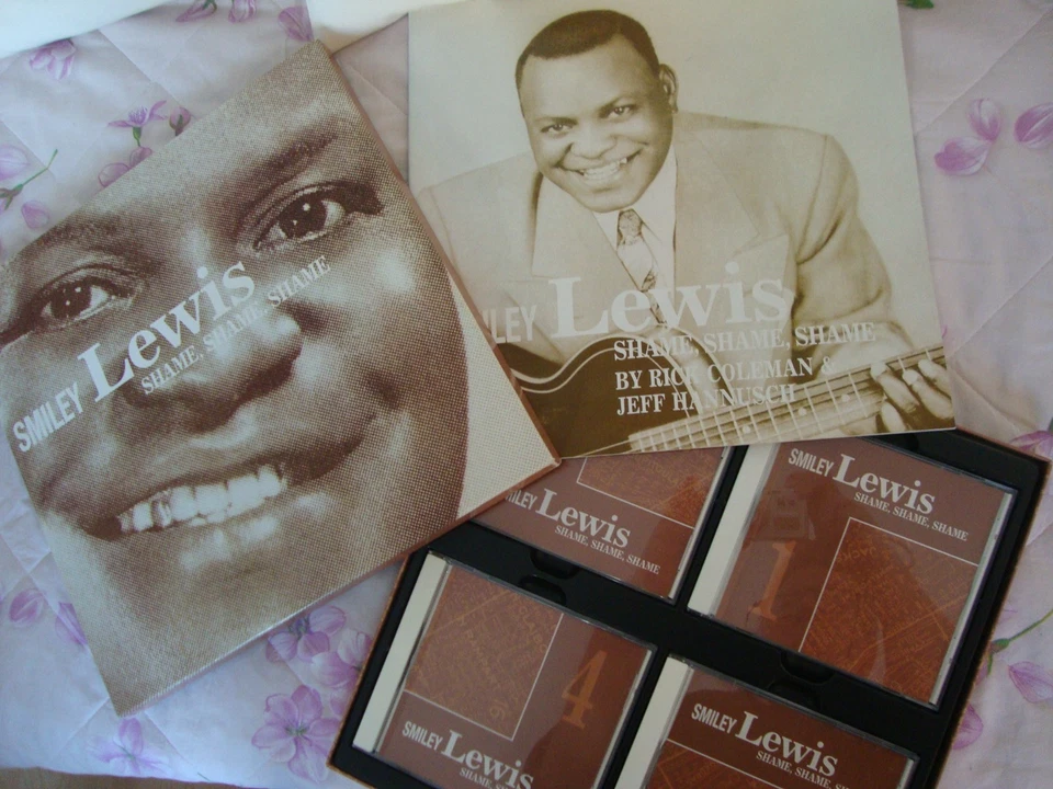 SMILEY LEWIS - Shame Shame Shame/Bear Family Box (4-CD-Set,Buch) W.NEU! - Bild 4 von 4