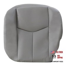Gray Front Driver Bottom Seat Cover For Chevy Silverado Suburban