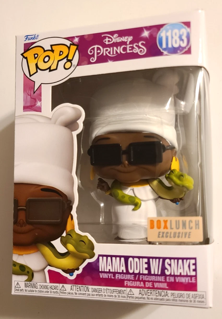 Funko Pop Disney Princess #1183 Mama Odie W/Snake, Box Lunch Exclusive