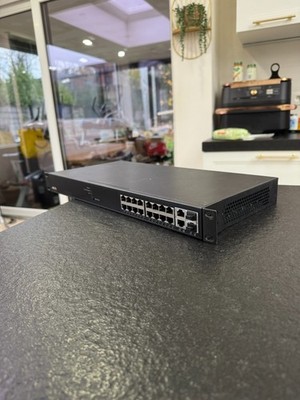 Axis T8516 16 Port Gigabit PoE+ Managed Network Switch 240W POE budget