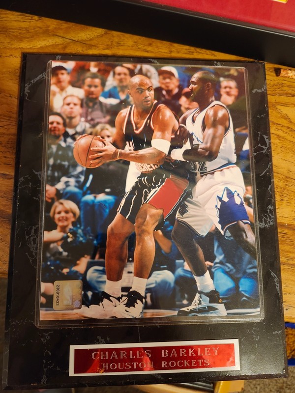 charles barkley plaque