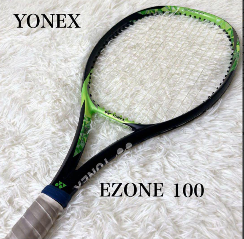 Yonex Ezone 100 2017 G2 4 1/4 Lime Tennis Racket Racquet