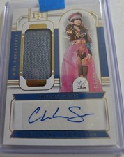 2024 Panini National Treasures WWE Superstar Material Auto Chelsea Green  18/99 