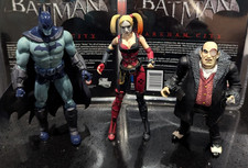 DC Direct Batman Arkham City Harley Quinn Penguin Figure Bundle McFarlane