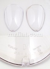 Alfa Romeo Spider Carello Front Headlight Covers Set 1966-82 New