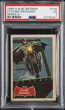 1966 A & BC BATMAN SER A #10A CYCLING CRUSADER PSA 3