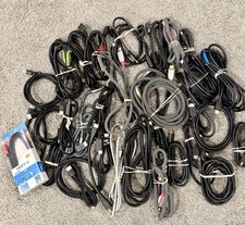 Lot of 35 Mixed HDMI Cables Assorted Lengths Mixed Brands