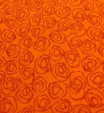 JOANN - ORANGE TONAL CIRCLES--1 3/4 YARD