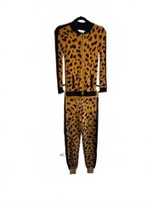 Bella Freud Iggy Gold Lurex leopard tracksuit excellent condition