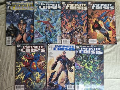 DC Comics Infinite Crisis 1-7 Complete Set 1st Jamie Reyes 5 Jim Lee Cover