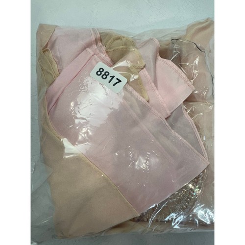 Vintage Twilight Connection Pink Beaded Sequin Dress Silk Size S Flapper Gown - Picture 15 of 15