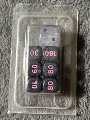 Pokemon TCG Dice Set Brand and Sealed 
