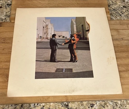 Pink Floyd Wish You Were Here LP PC 33453. Columbia 1975 Orig US pressing Vinyl