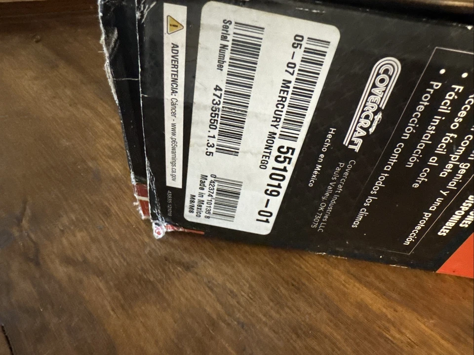 Sutiã Lebra Front End Máscara Capa Compatível com Mercury Montego 2005-2007 05 06 07 - Imagem 3 de 4