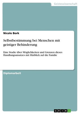 Nicole Bork | Selbstbestimmung bei Menschen mit geistiger Behinderung | Buch