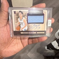 2024-25 Panini One and One Rookie Jersey Autograph Yuki Kawamura #RJA-YKI