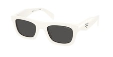 Prada PR C06SF 17K08Z Talc - Grey 53mm Sunglasses /New/Authentic/Low Bridge Fit
