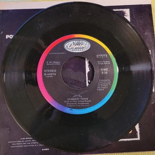 Flesh For Lulu "Postcards From Paradise / Dumbest Thing (Live In ...)" wVG+ / VG image 4