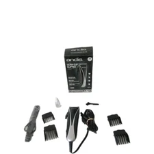 Andis Ultra Clip Professional PM10 10-Piece Clipper Haircut Kit Black New in Box