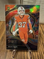 2023 Panini Select Riley Moss Tie Dye Prizms 19 /25 #222 Club RC Broncos